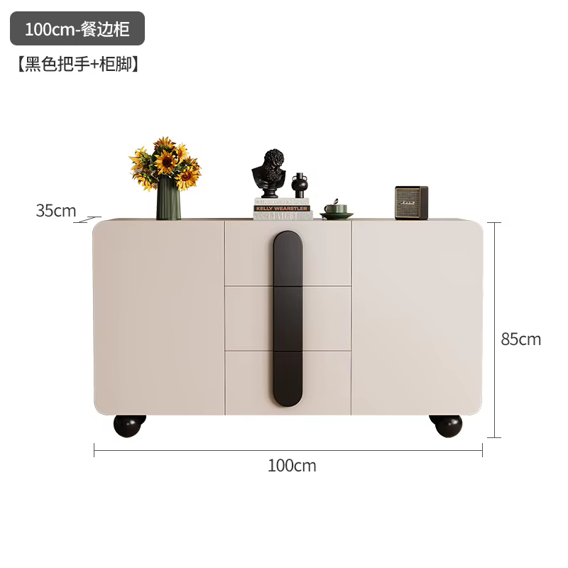 Armoires de salon de rangement Design Style crème armoire de fonction peu encombrante moderne luxe W