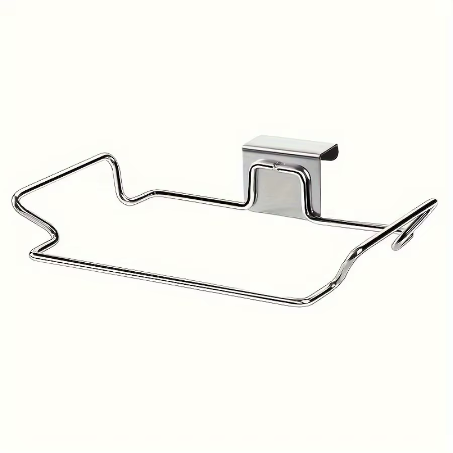 1 pièces porte-poubelle en feralloy, porte-sac poubelle de porte d'armoire, accessoires de cuisine,