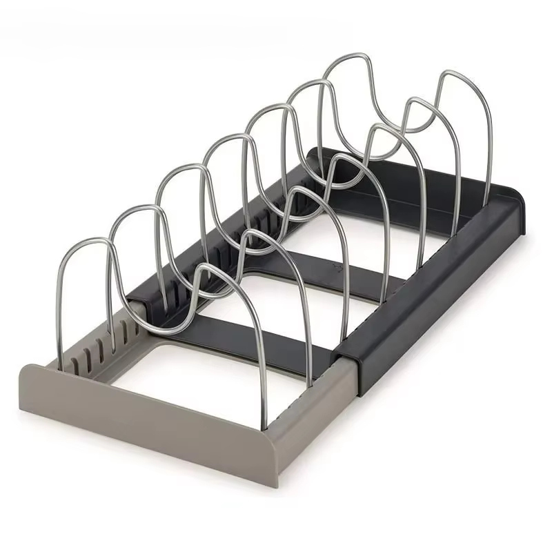 NOUVEAU Support de rangement pour couvercles de casseroles, idéal pour les tiroirs de placard, un ou