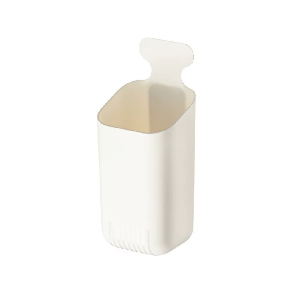 Boîte de rangement magnétique en plastique grande capacité, gain de place, murale, sans perçage, dis