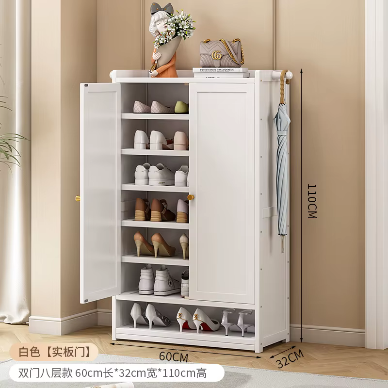 Armoire à chaussures porte étagère à chaussures 2024 nouveau populaire intérieur multicouche stockag