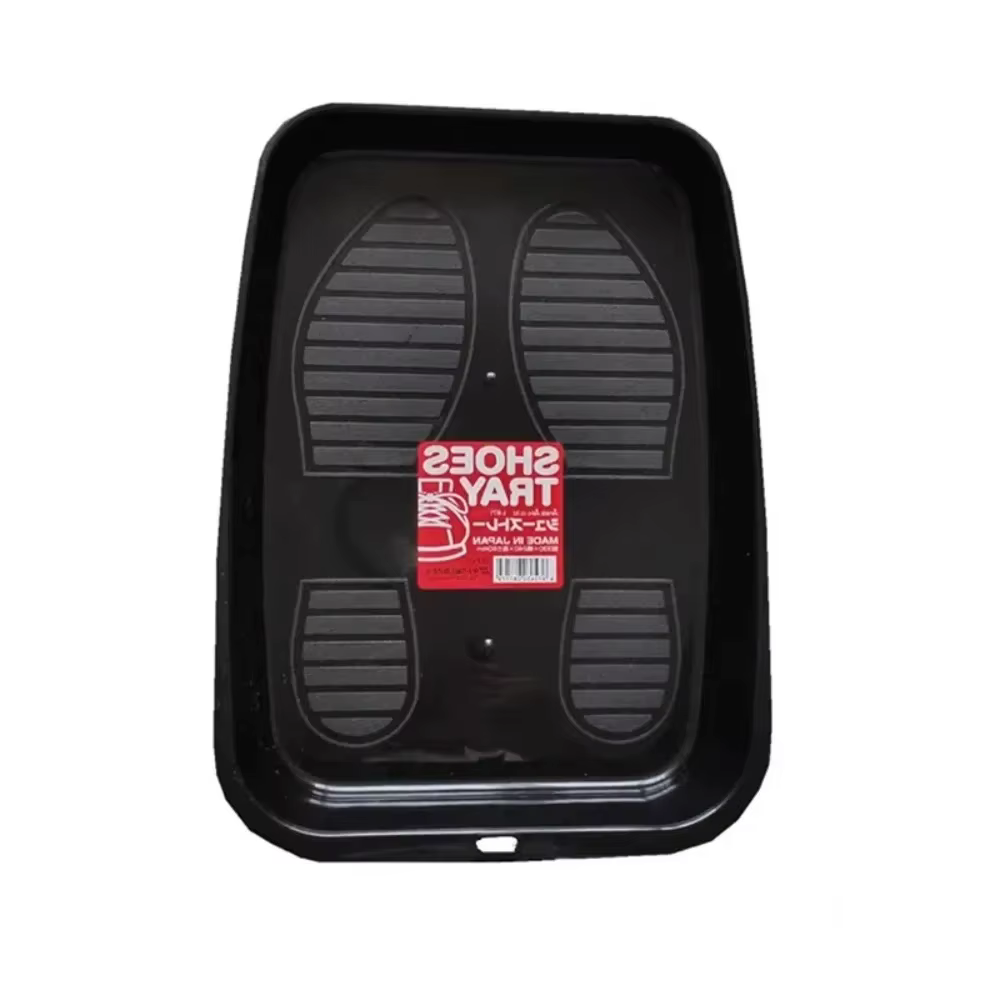 Plateau de rangement de chaussures Portable en plastique, conteneur de rangement de chaussures Durab