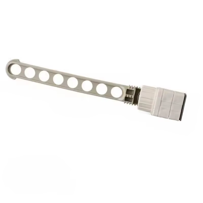 Support de séchage pour porte et fenêtre de salle de bain, porte-vêtements à huit trous, fenêtre de 