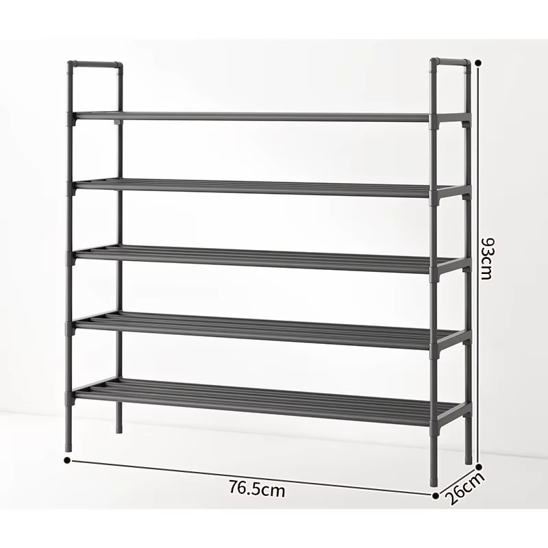 Étagère à chaussures Simple, porte multifonctionnelle à plusieurs étages, support de rangement intér
