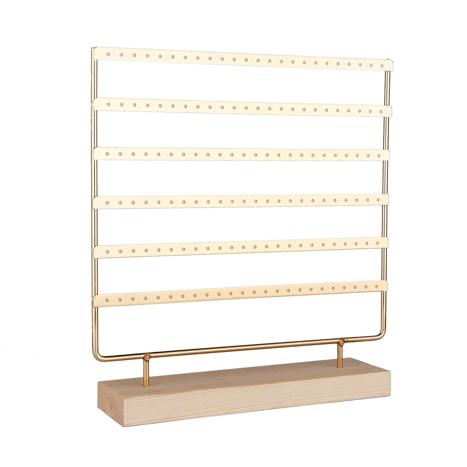 Organisateur de boucles d'oreilles de table, 144 trous, 6 niveaux, support pour boucles d'oreilles p