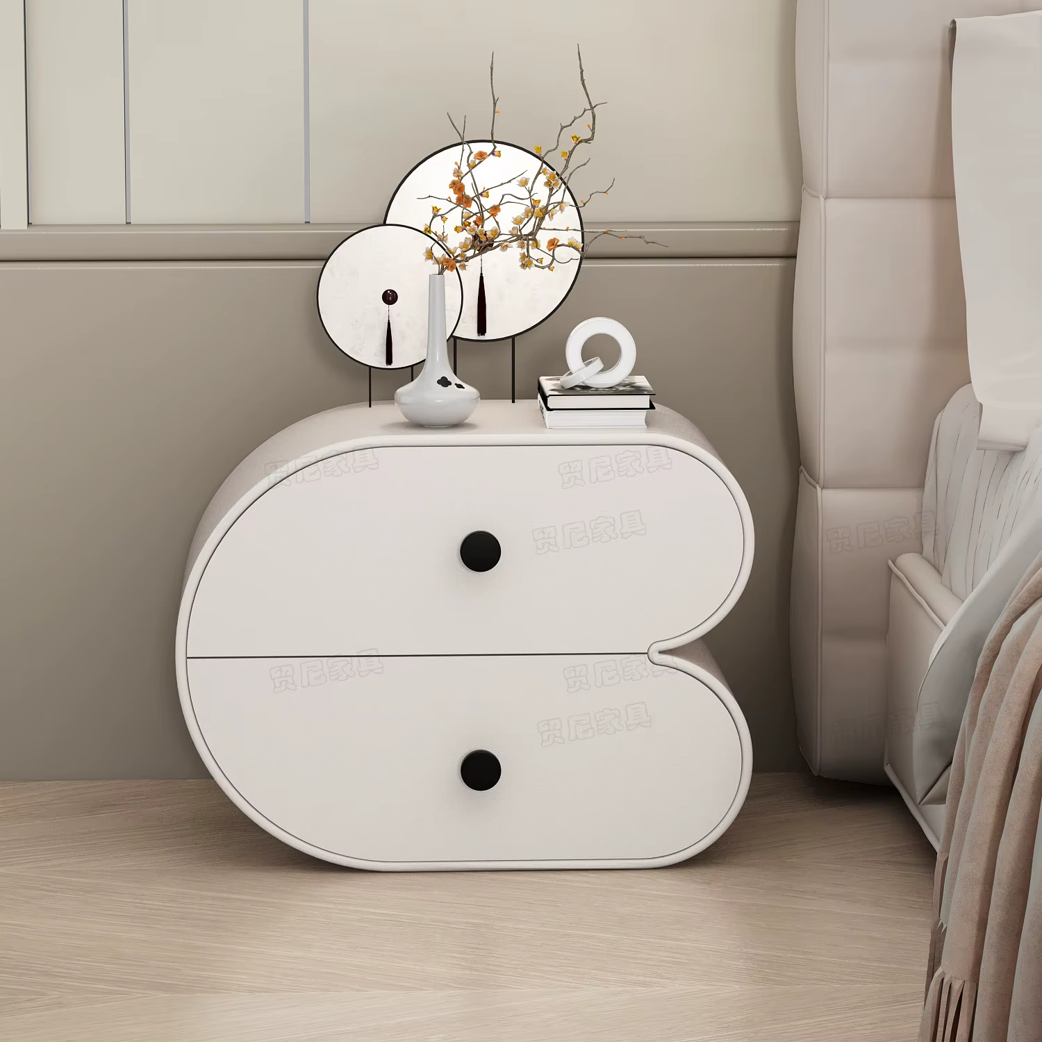 Tables De chevet minimalistes nordiques De luxe moderne Chic avec tiroirs tables De chevet avec rang