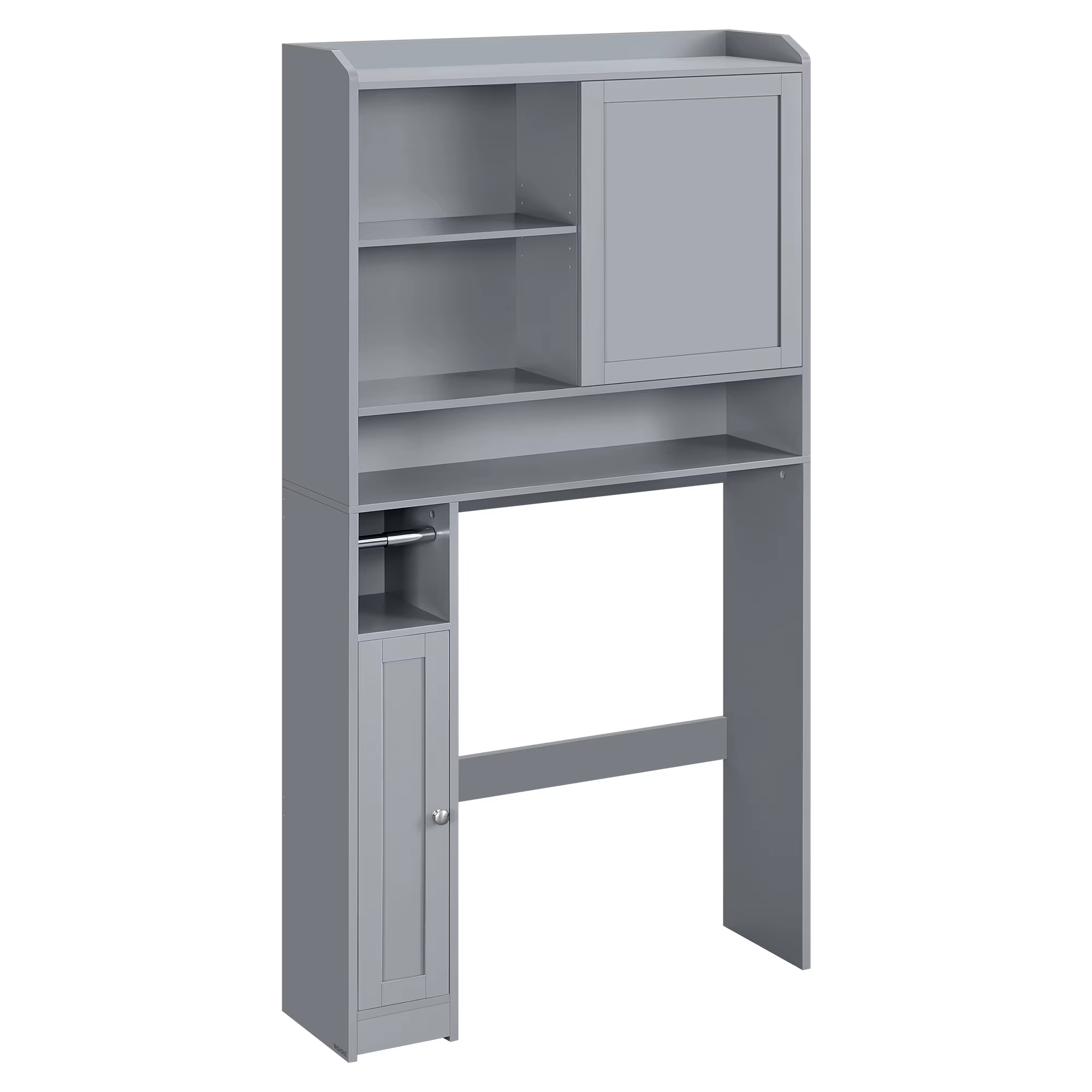 Support de toilette, étagère de rangement de salle de bain, unité à 3 niveaux au-dessus des toilette