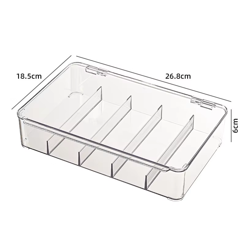 Organisateur de lunettes de soleil, étui à lunettes empilable en plastique, boîte de rangement en ac