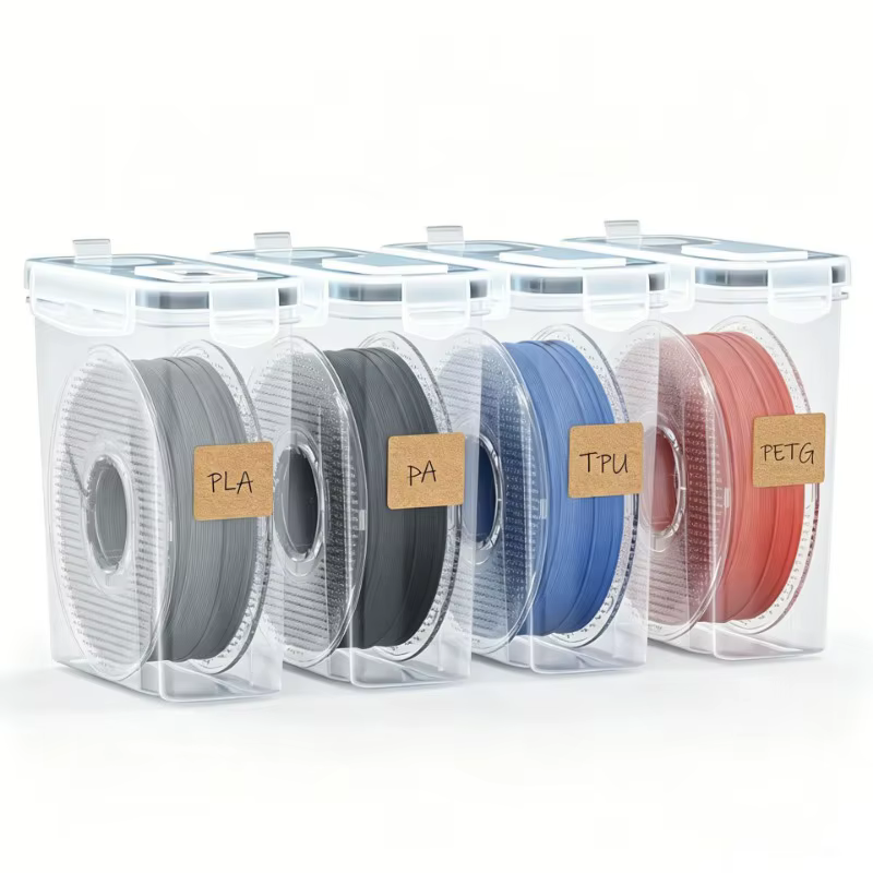 Armoire de séchage pour filament d'impression 3D, étanche à l'humidité, hermétique, transparente, an