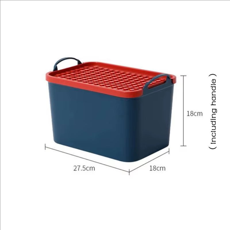 Boîte de rangement pour Lego avec couvercle, boîte d'évaluation pour pièces de construction de jouet