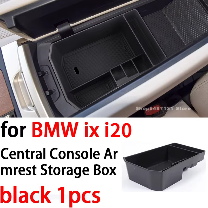 Boîte de rangement d'accoudoir de Console centrale, pour BMW ix i20, accessoires d'intérieur 2022 20