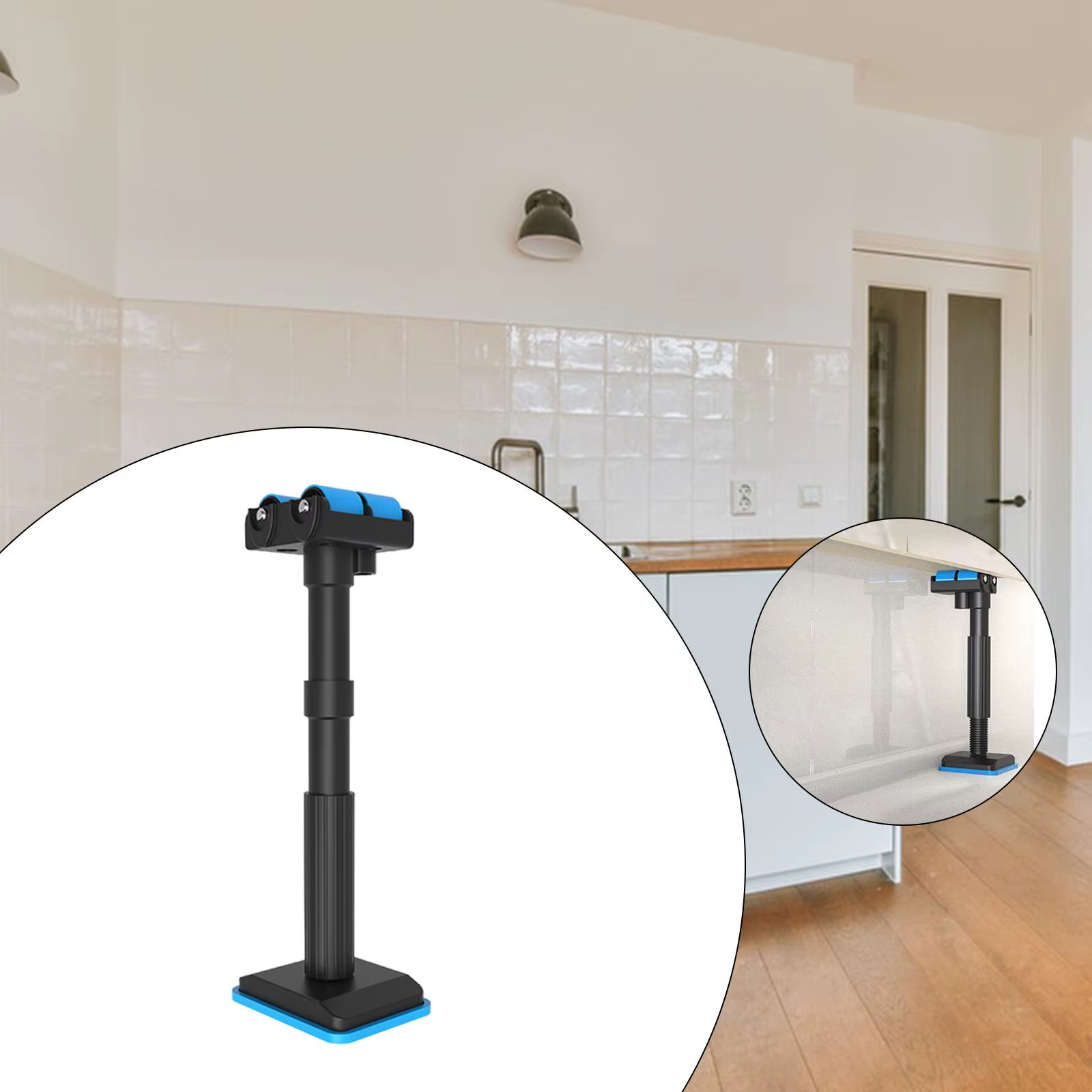 Cadre de support d'installation de porte d'armoire, outils de support de levage réglables, travail d