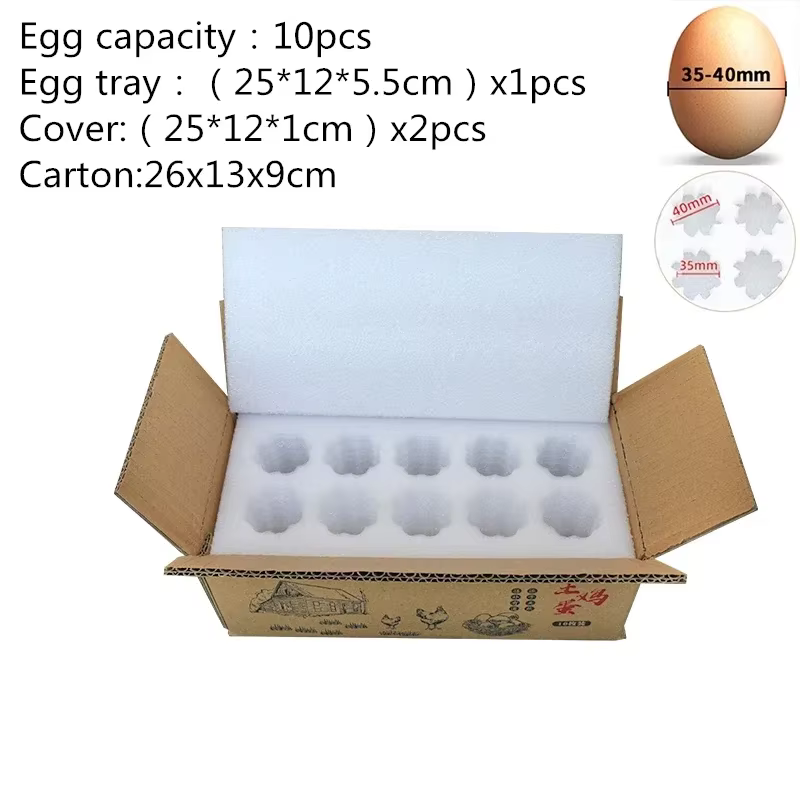 EPE Foaml paquet d'oeufs livraison Express Transport Quakeproof Anti-chute oeuf de canard prendre da
