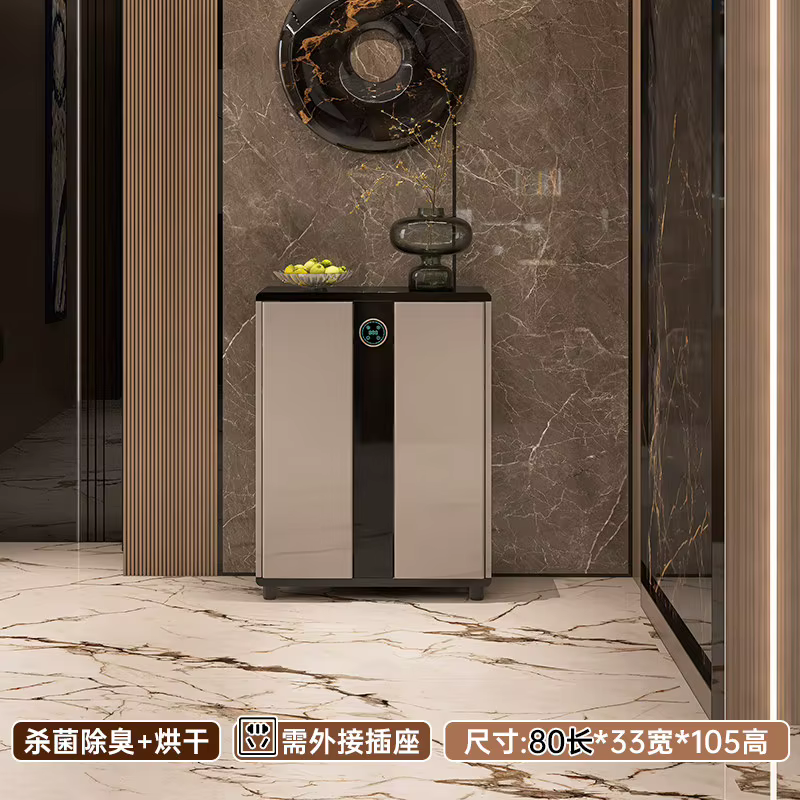 Meuble à chaussures grande capacité avec désinfection et stérilisation intelligentes, range-chaussur