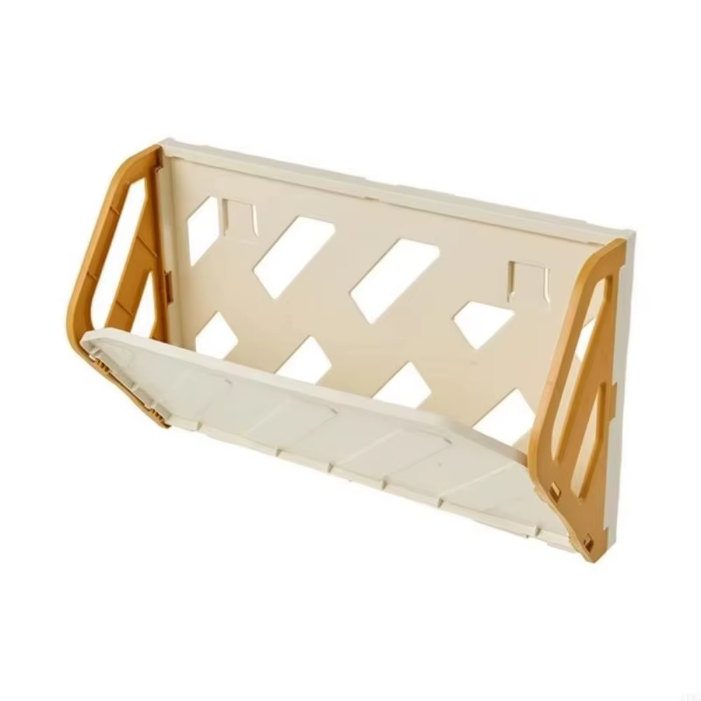 Étagère à chaussures pliante en plastique pratique, sans poinçonnage, porte de grande capacité, gain