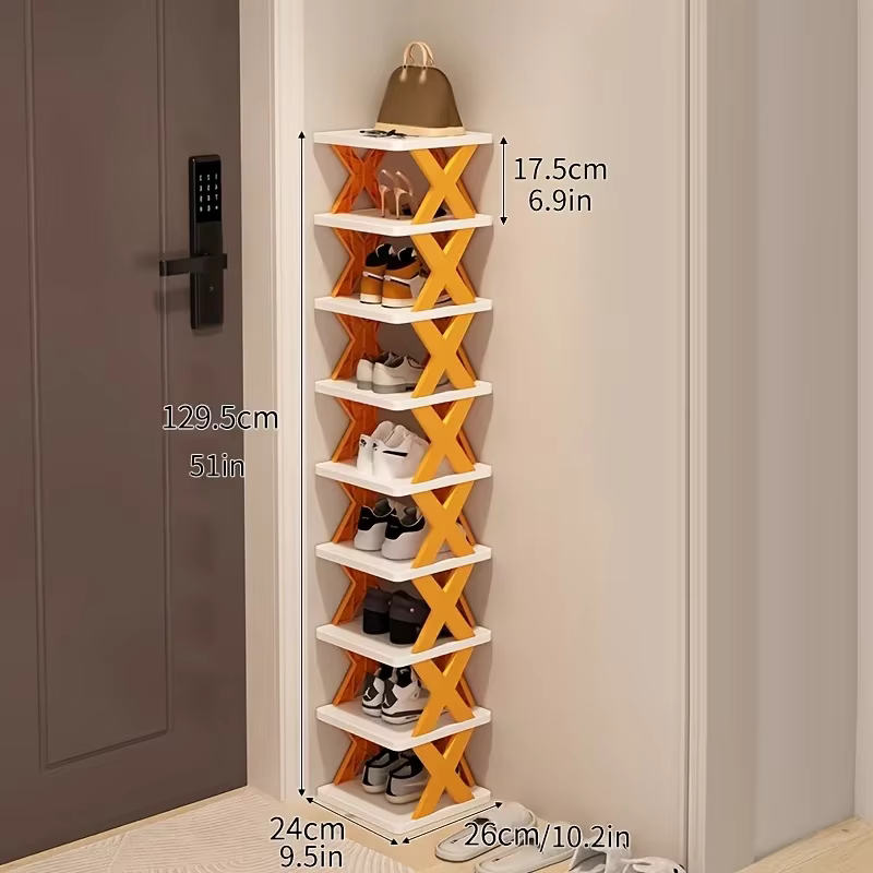 Nouveau range-chaussures à neuf niveaux 2026, range-chaussures vertical peu encombrant, range-chauss