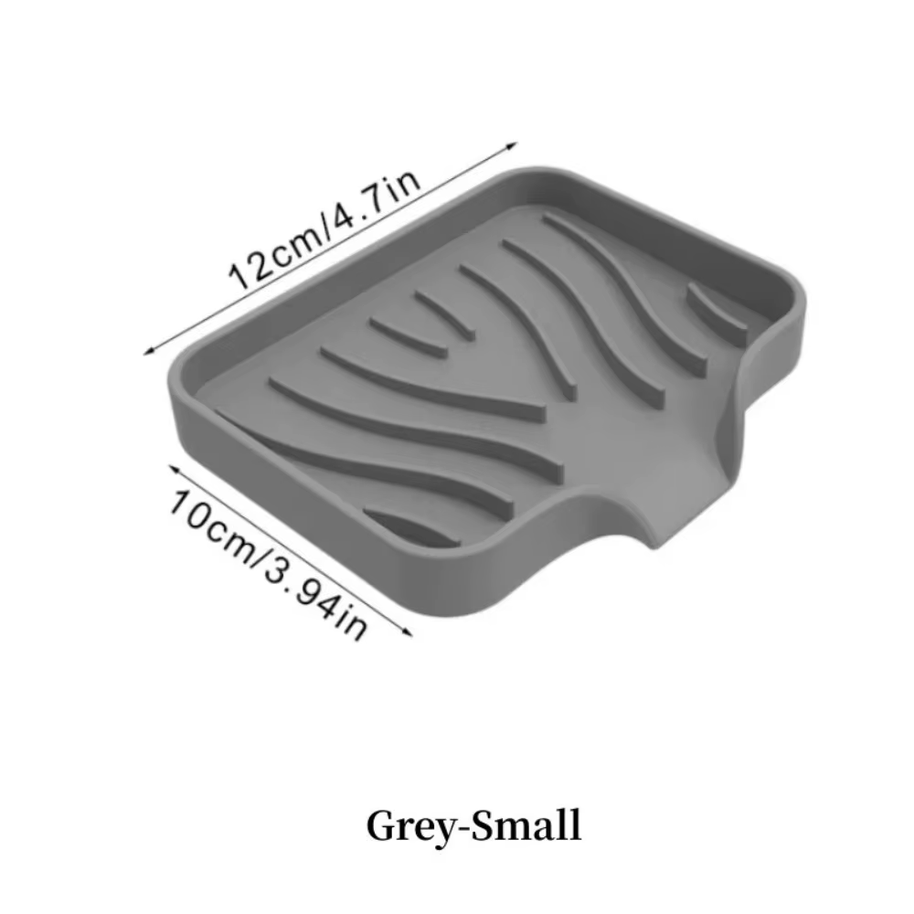 Lot de 1 porte-savon en silicone pour évier, antidérapant, créatif, pour cuisine et salle de bain, a
