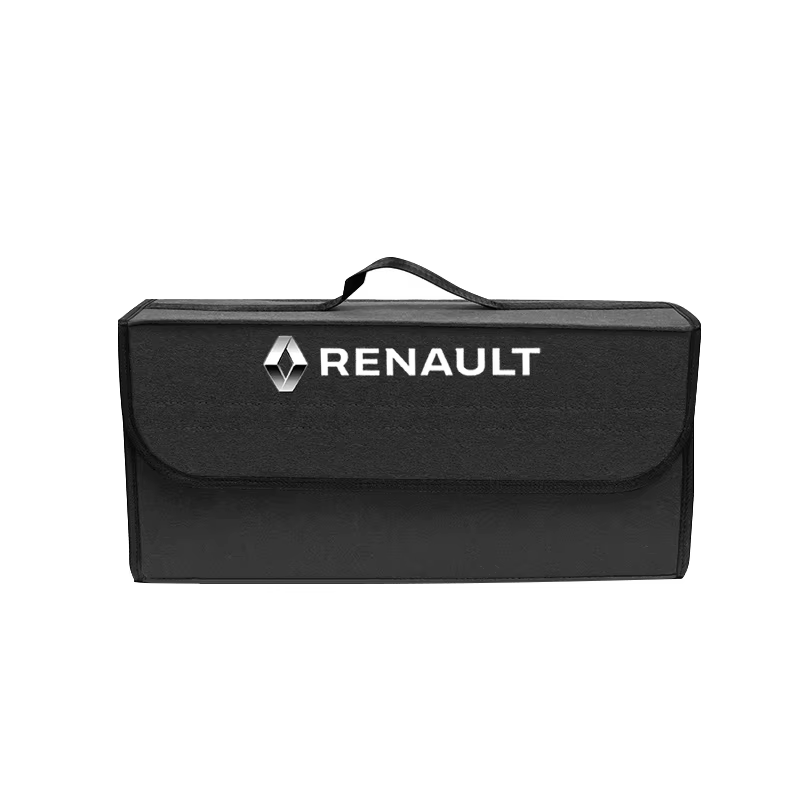 Boîte de rangement pour coffre de voiture, organisateur d'outils pour Renault Clio Sandero Captur Me