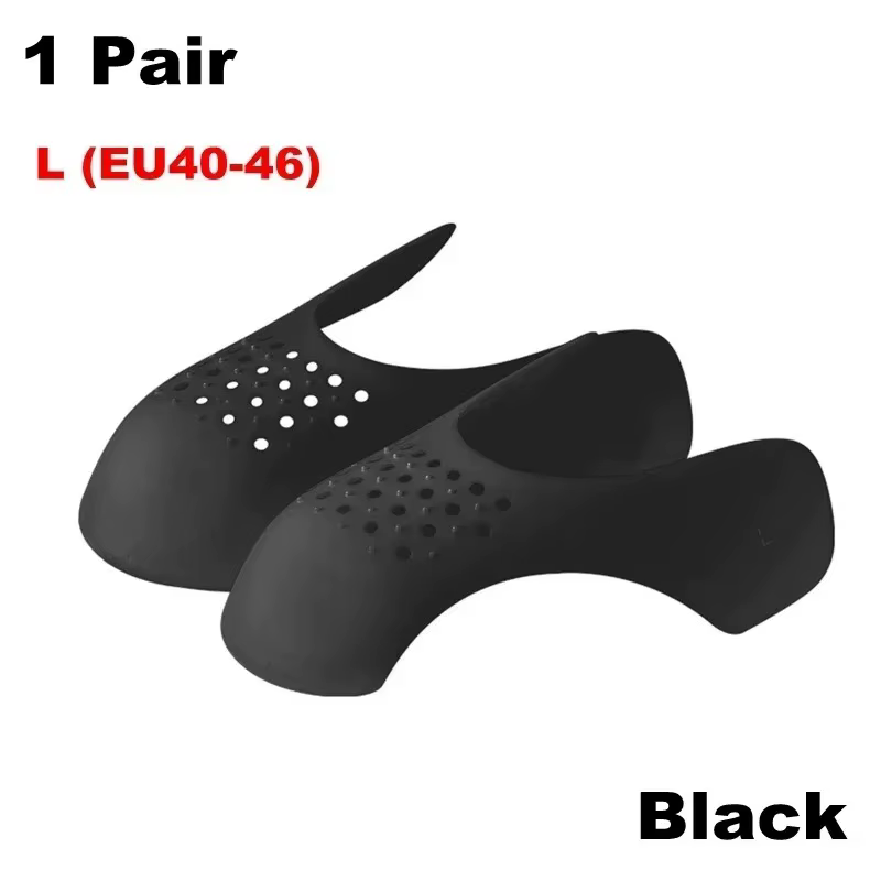 1 paire de protection Anti-pli légère, Anti-pli, flexion, support des orteils de la chaussure, résis