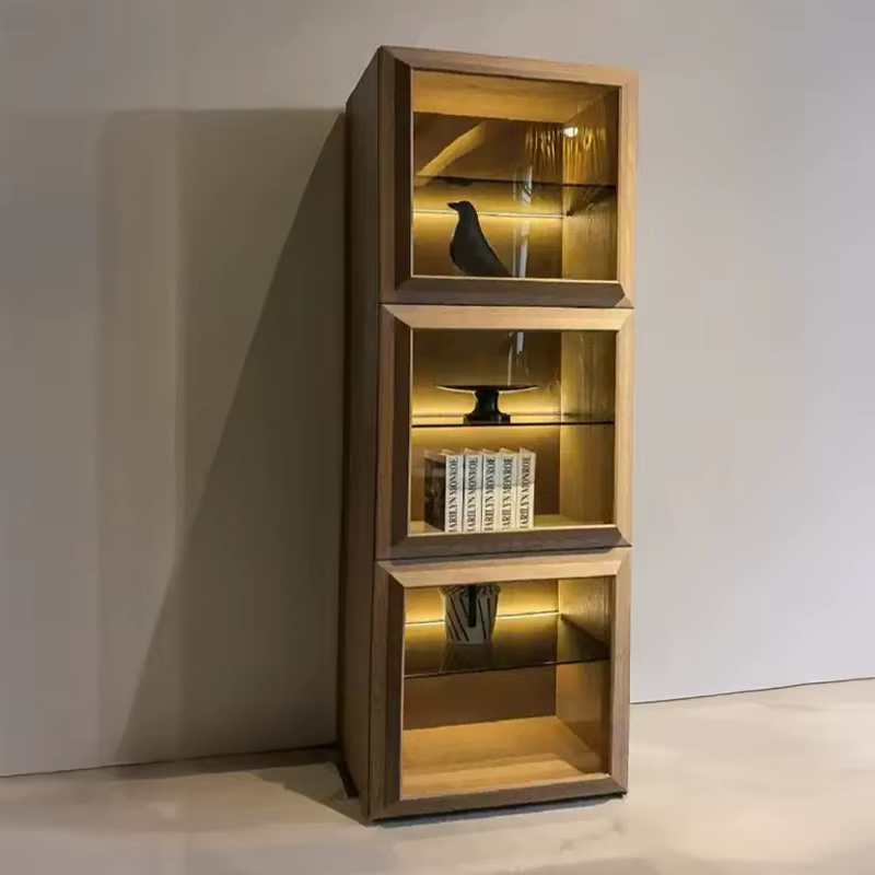 Organisateur artisanal armoires De salon bureau nordique classeur d'angle bureau Meuble De Rangement
