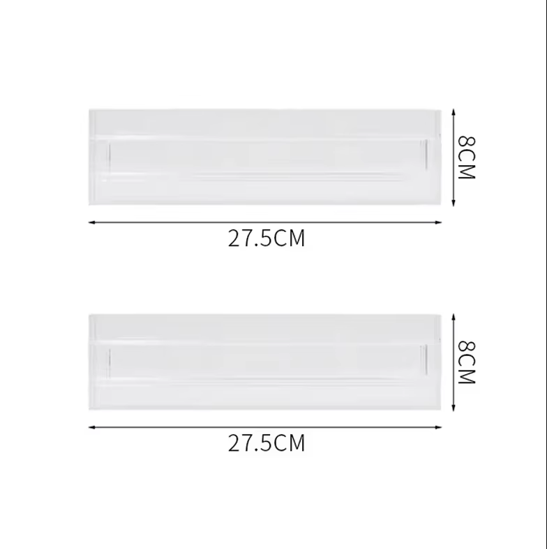 Organisateurs de séparateurs de tiroirs, réglables de 8 cm de haut extensible de 27,5 à 52 cm, organ