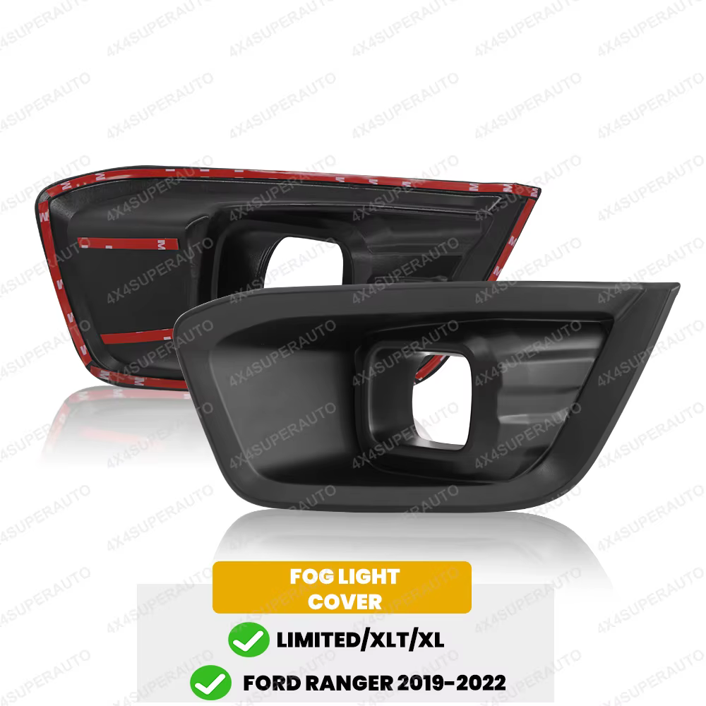 Couvercle de phare antibrouillard ABS pour Ford Ranger, couvercle de phare antibrouillard pour Ford 