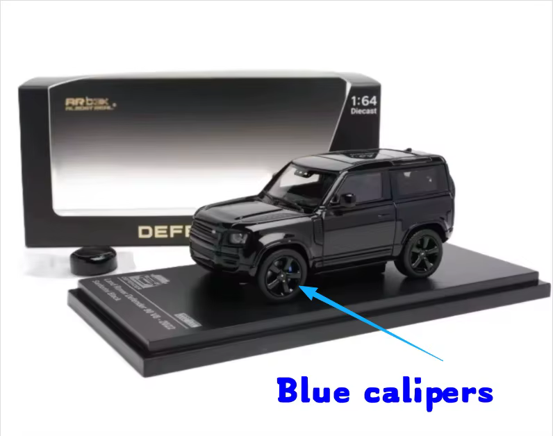 1:64 Land Rover Defender 90 modèle Defender 110 2023 édition commémorative modèle de voiture de simu