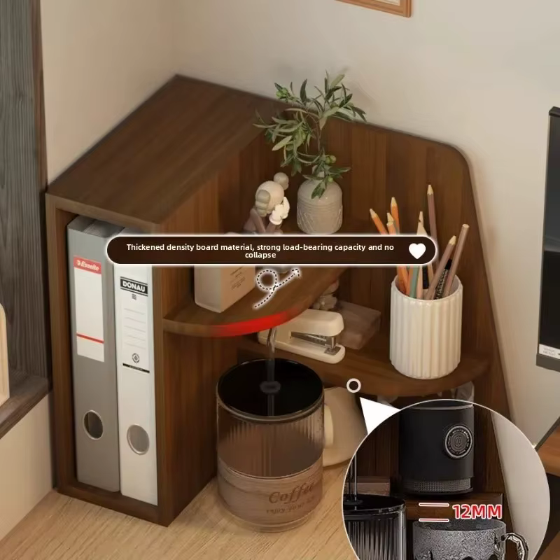 Organisateur d'angle de bureau moderne peu encombrant