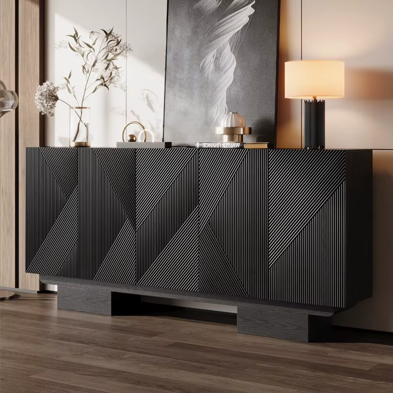 Meubles de rangement sur pied pour salon