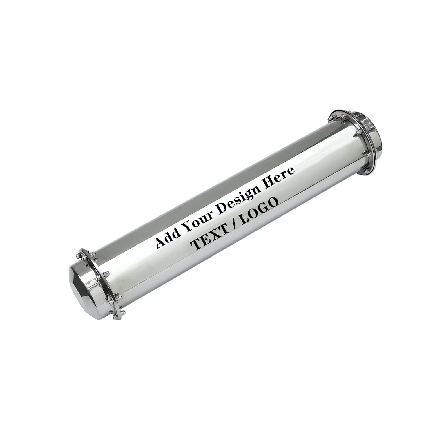 Réservoir de stockage personnalisé en acier inoxydable, capsule temporelle