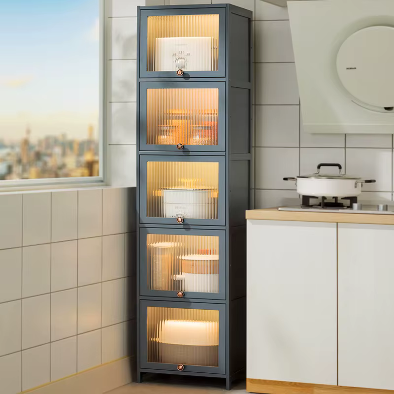 Meuble de rangement pour espaces étroits de cuisine