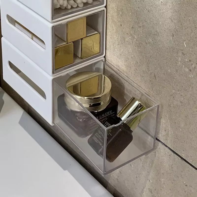 Boîte de rangement murale pour salle de bain