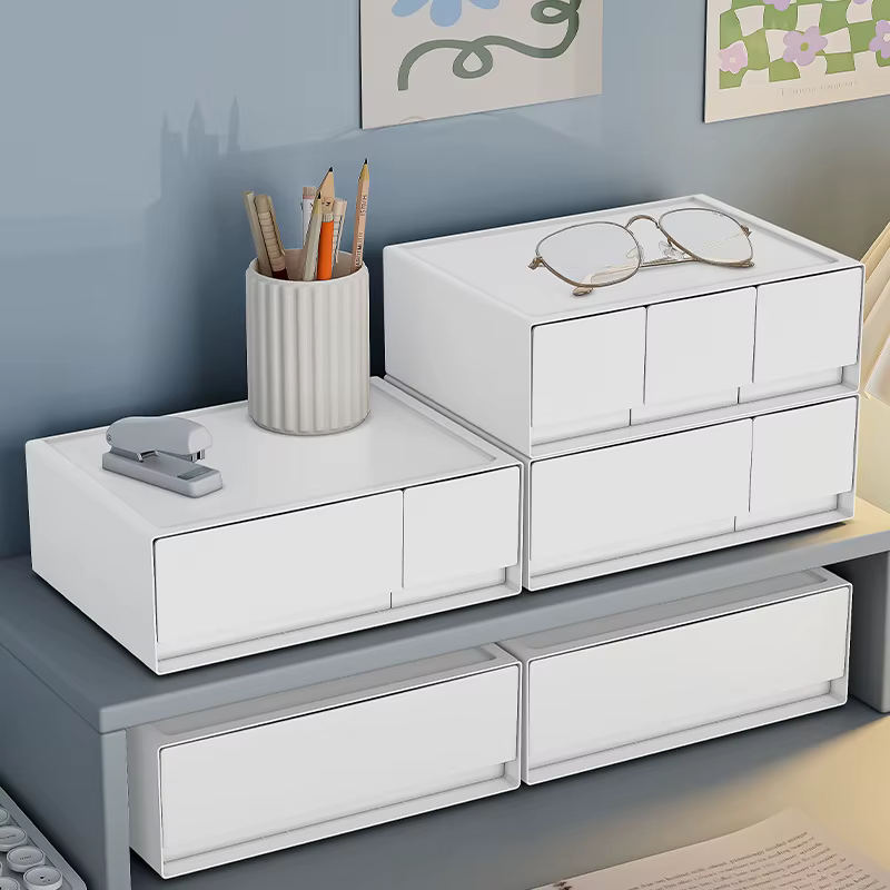 Étagère de soins de la peau de coiffeuse de bureau à la maison