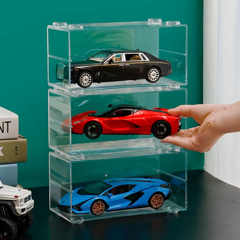 Boîte d'exposition de modèle de voiture