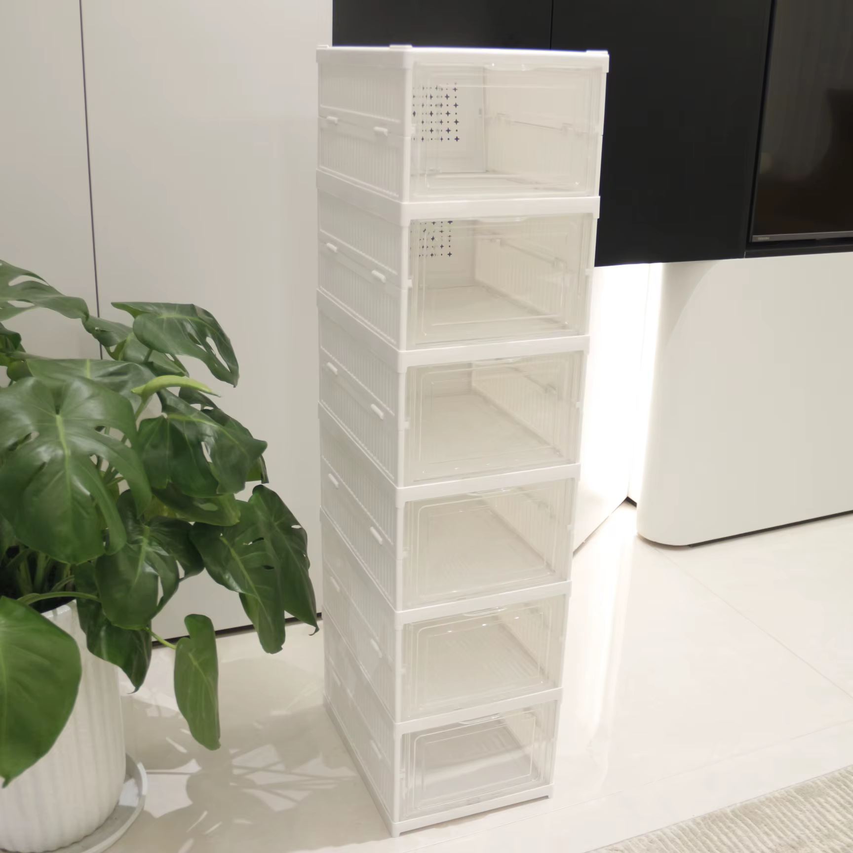 Boîtes de rangement pour organisateur de chaussures