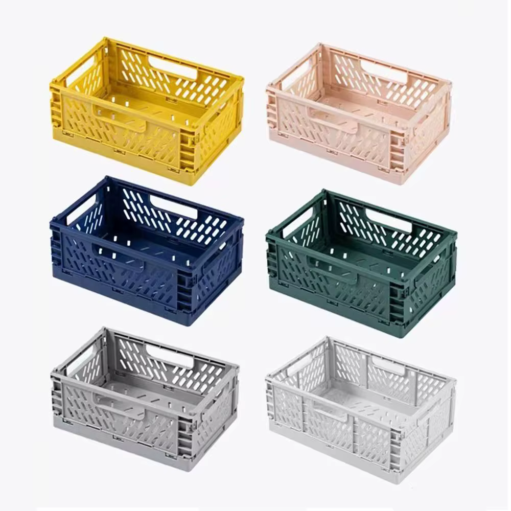 Caisse de rangement pliable et pliable