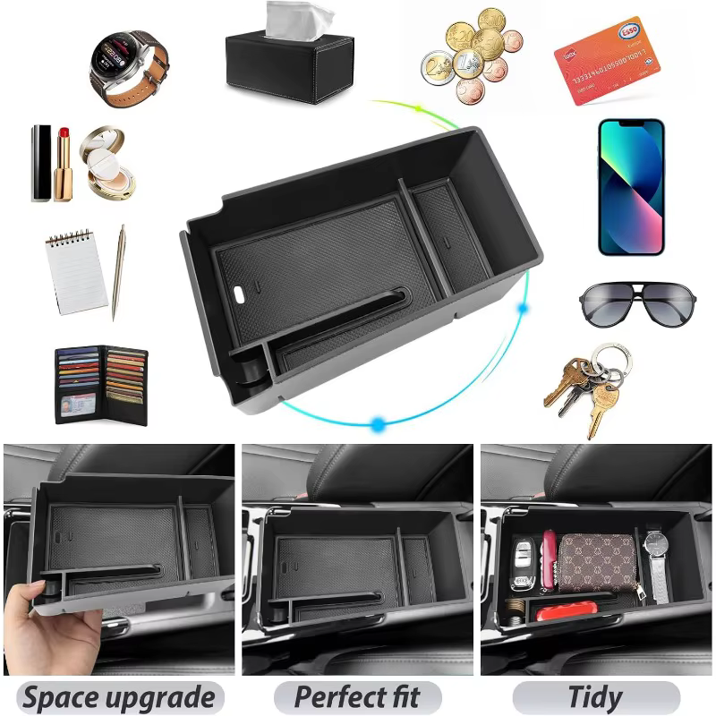 Pour 2021 2022 2023 2024 Kia K5 Console centrale organisateur 2023 2024 K5 boîte de rangement