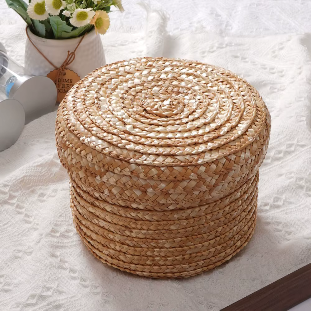 Panier de rangement tissé à la main