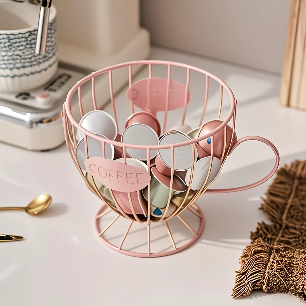 Panier de rangement pour capsules de café