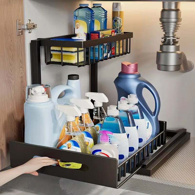 Organisateur sous l'évier