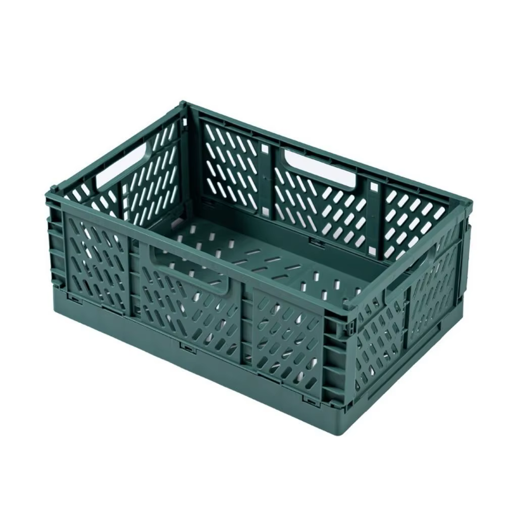 Caisse de rangement pliable et empilable S/M/L