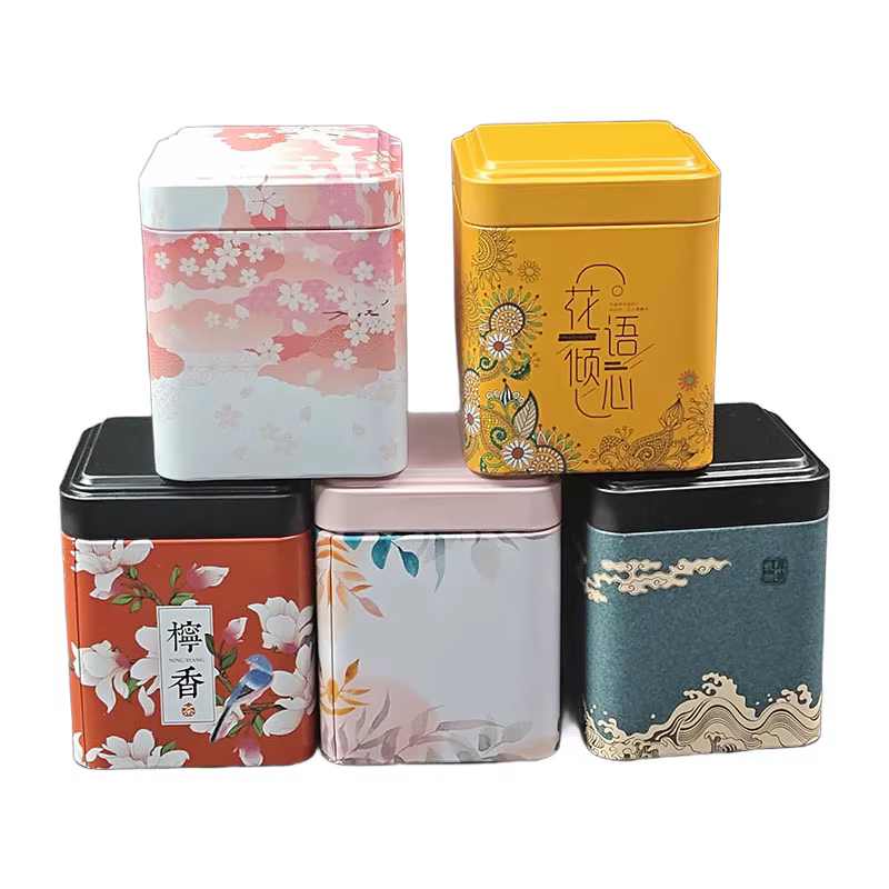 Boîte scellée pour thé