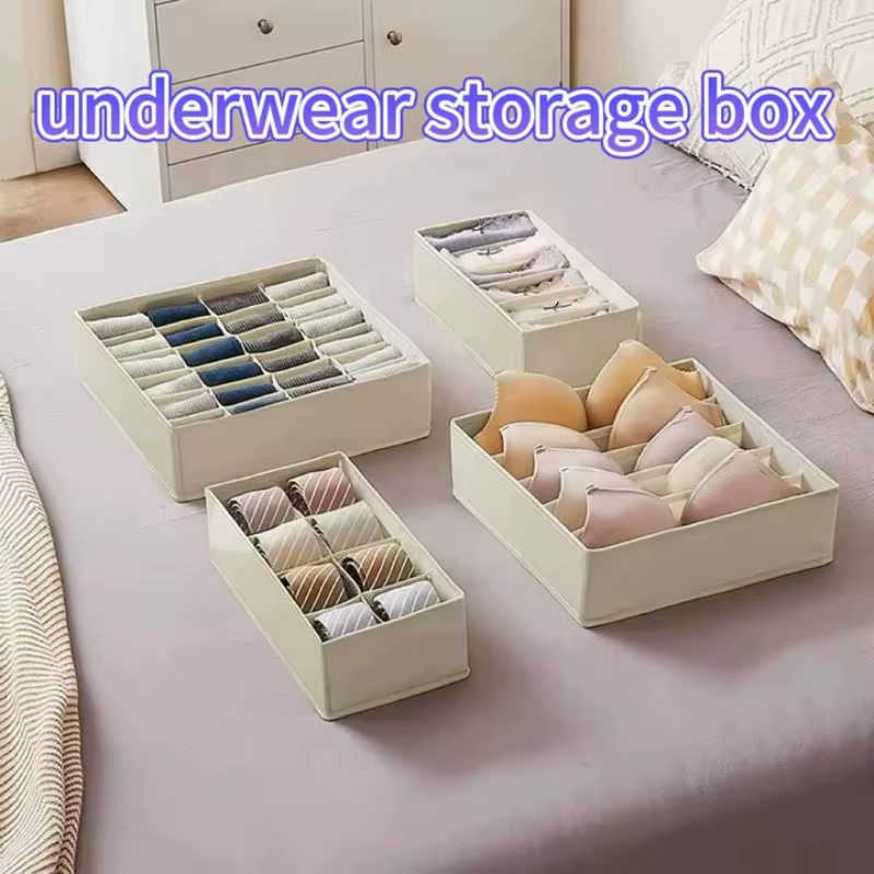 Tiroir organisateur de rangement de sous-vêtements chaussettes et soutien-gorge pantalons boîte