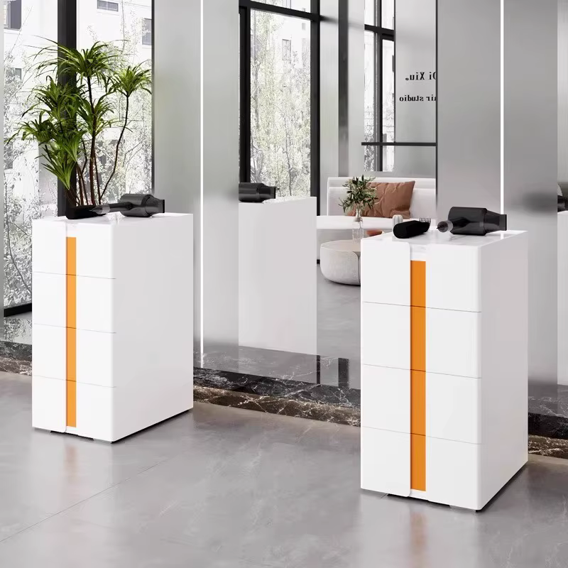 Tiroirs en bois modernes pour beauté