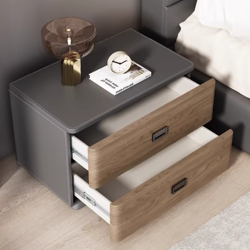 Petite table de chevet de rangement de style italien