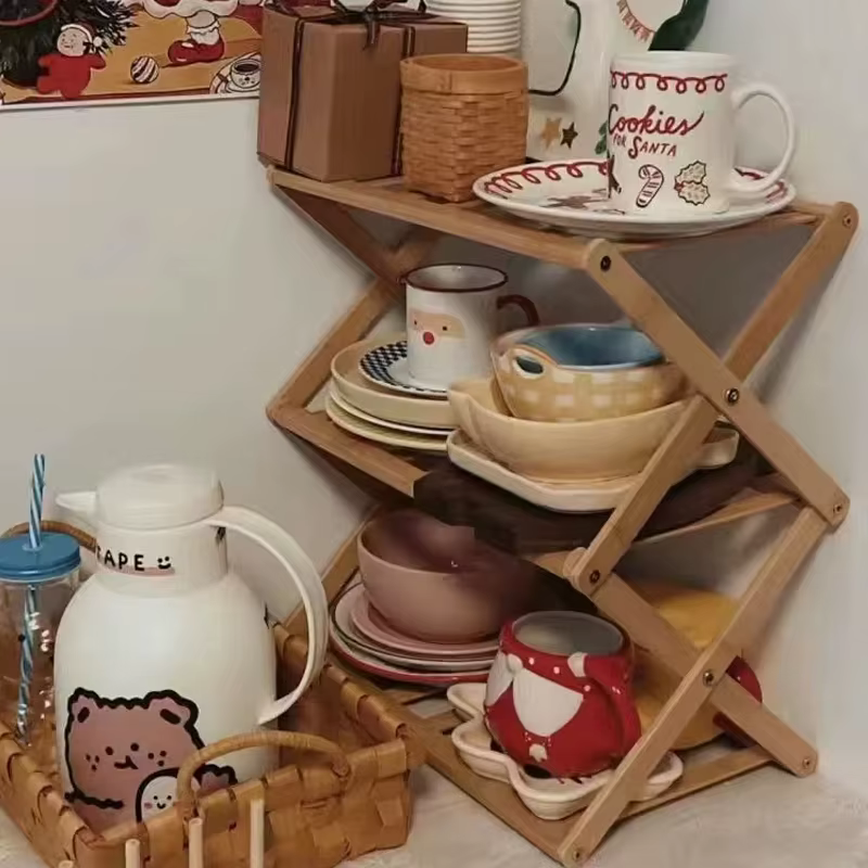 Étagères de rangement de cuisine