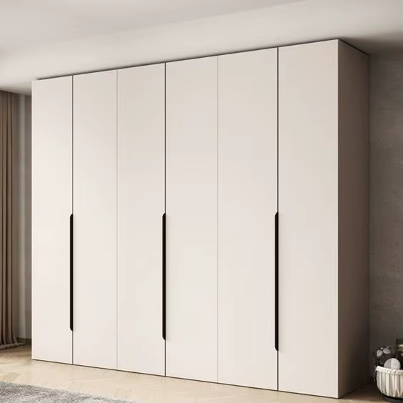 Armoire de chambre moderne minimaliste sur mesure