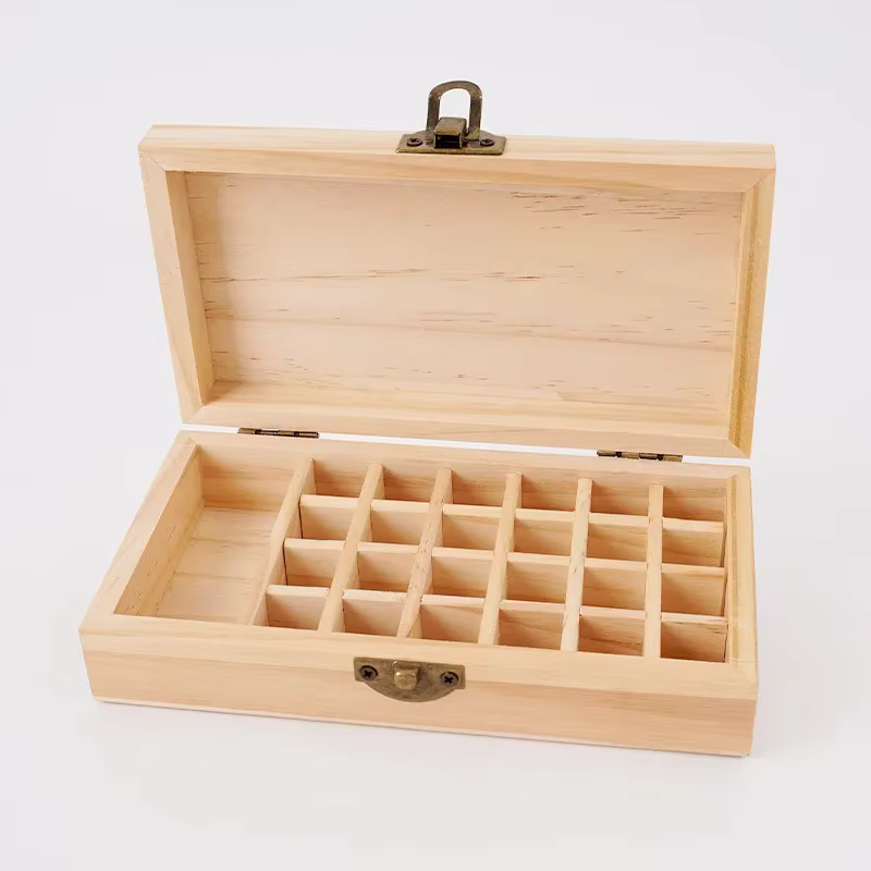 Boîte d'huiles essentielles de grande capacité