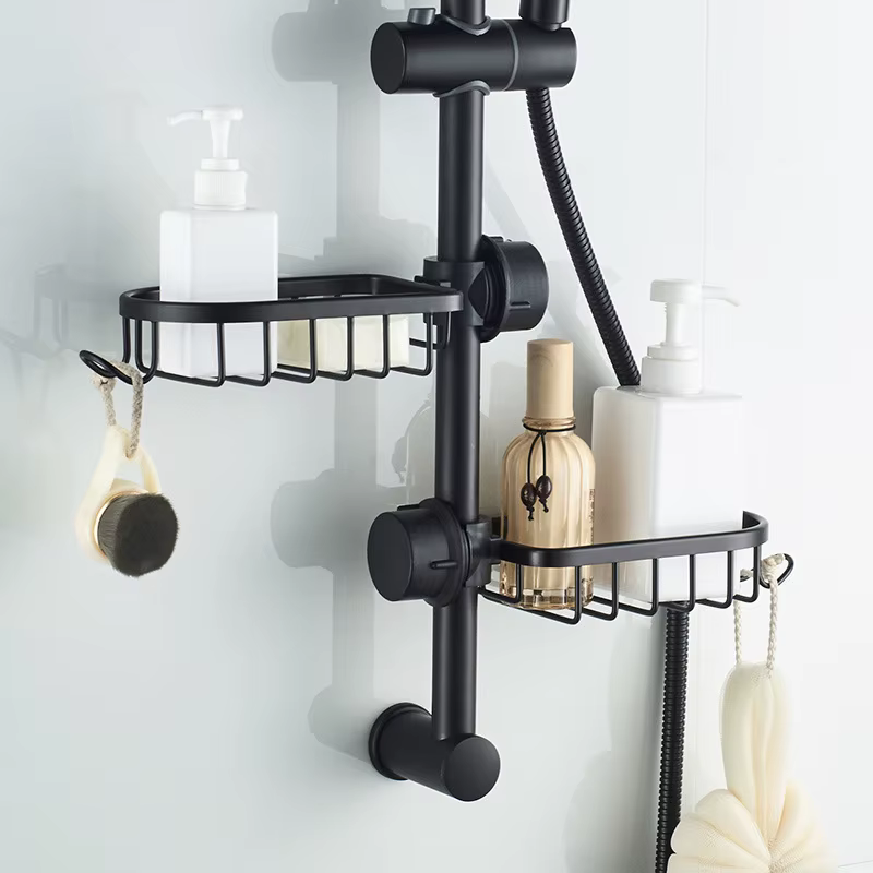 Support de rangement pour robinet de salle de bains