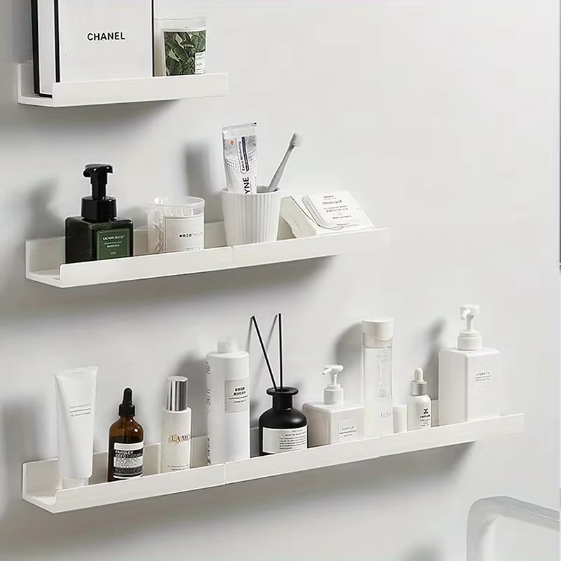 Étagère de salle de bain sans perceuse